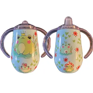 Frog 10oz Stainless Steel Sippy Cup
