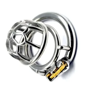 FRRK 304 stainless steel male chastity lock penis chastity cage