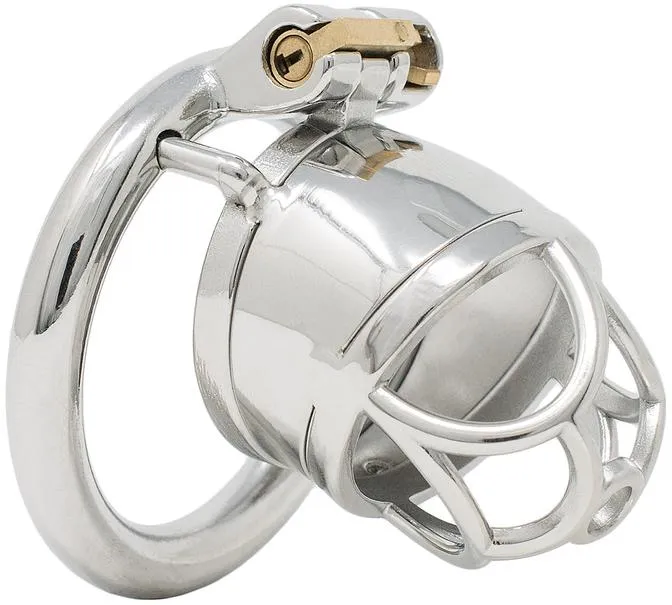 FRRK H202 stainless steel male chastity cage