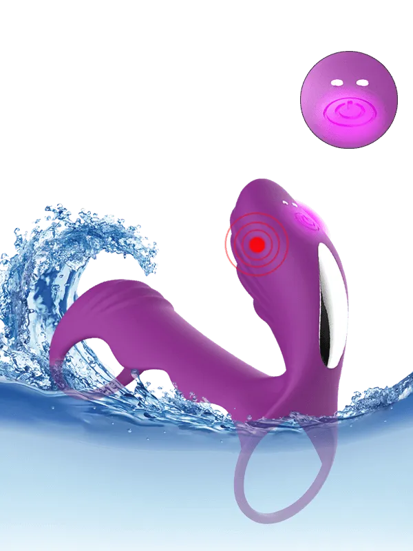 Fuzzy | 12 Vibration Modes Remote control Penis Ring