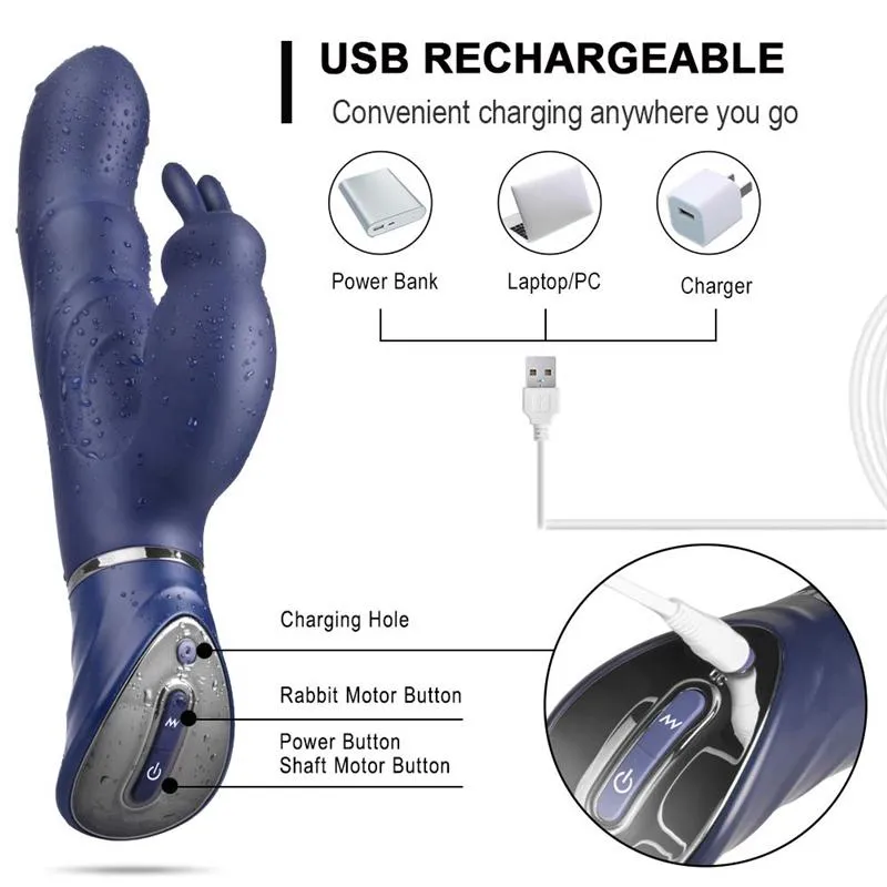 G Spot Dildo Vibrator Clitoris Stimulator