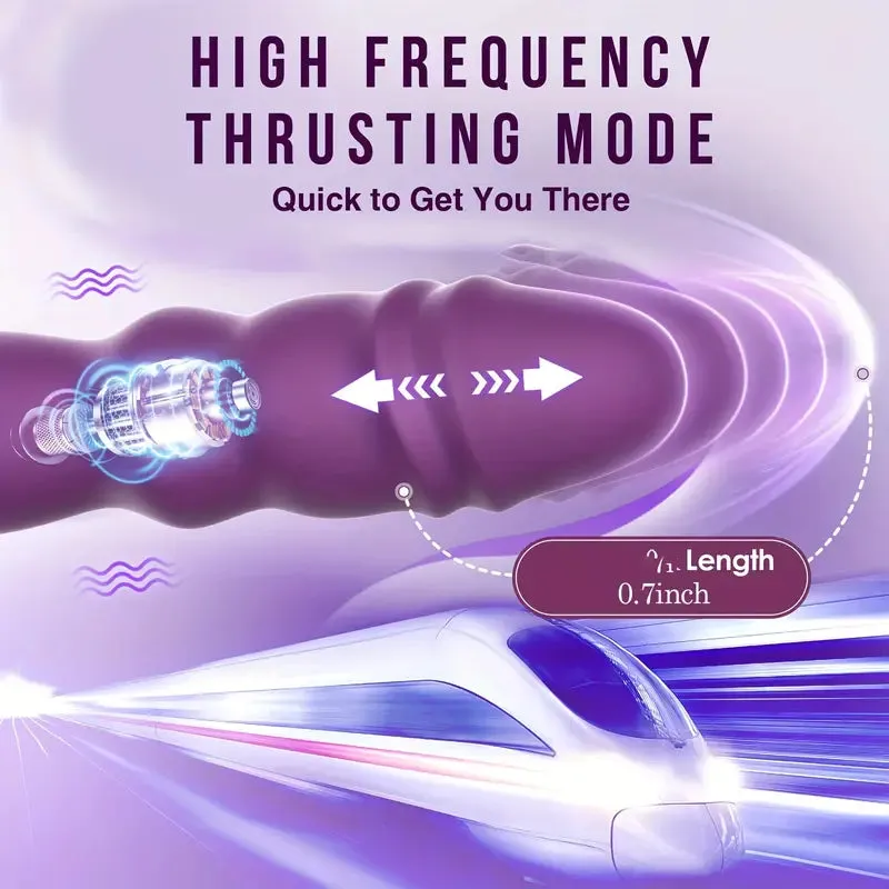 G Spot Vibrator For Woman Thrusting Dildo Vibrator 10 Vibrating 9 Thrusting