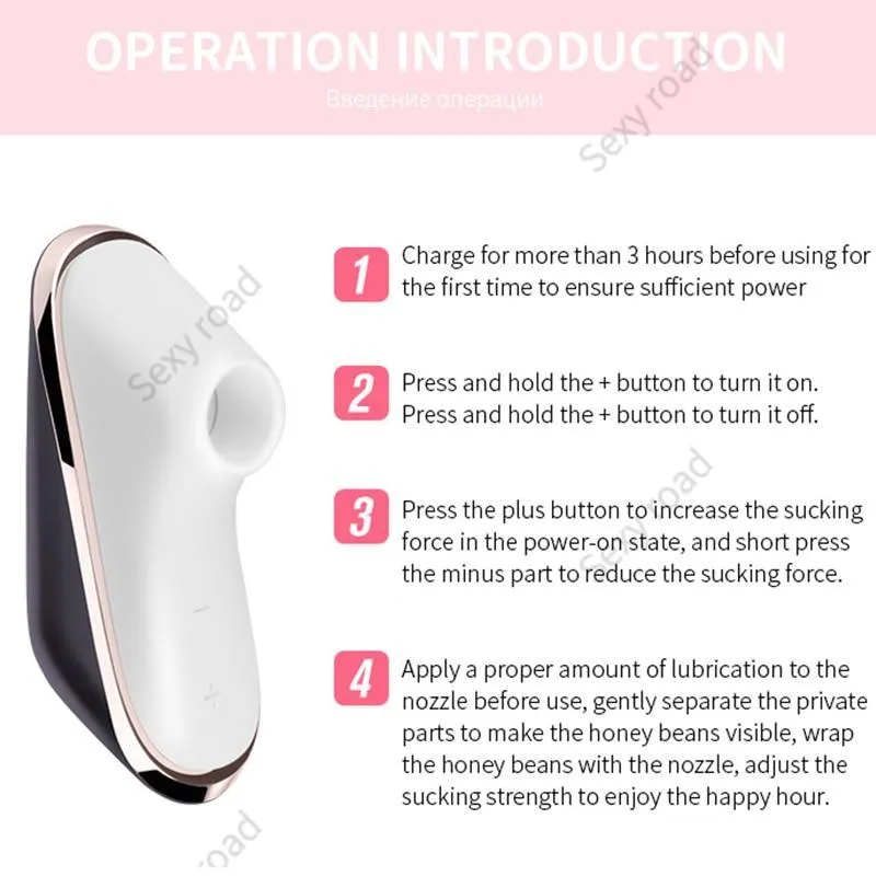 German Satisfyer Sucking Vibrators G Spot Clit Stimulation Silicone Nipple Sucker Erotic