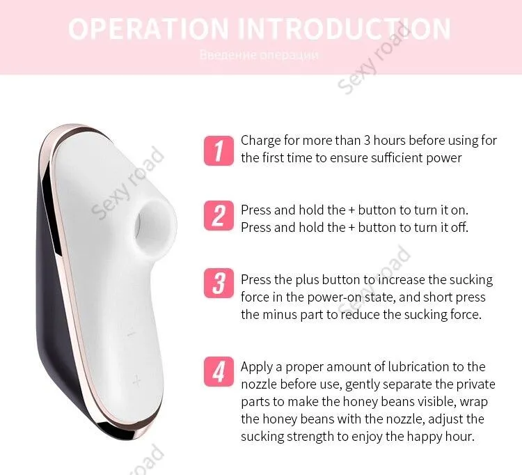 German Satisfyer Sucking Vibrators G Spot Clit Stimulation Silicone Nipple Sucker Erotic
