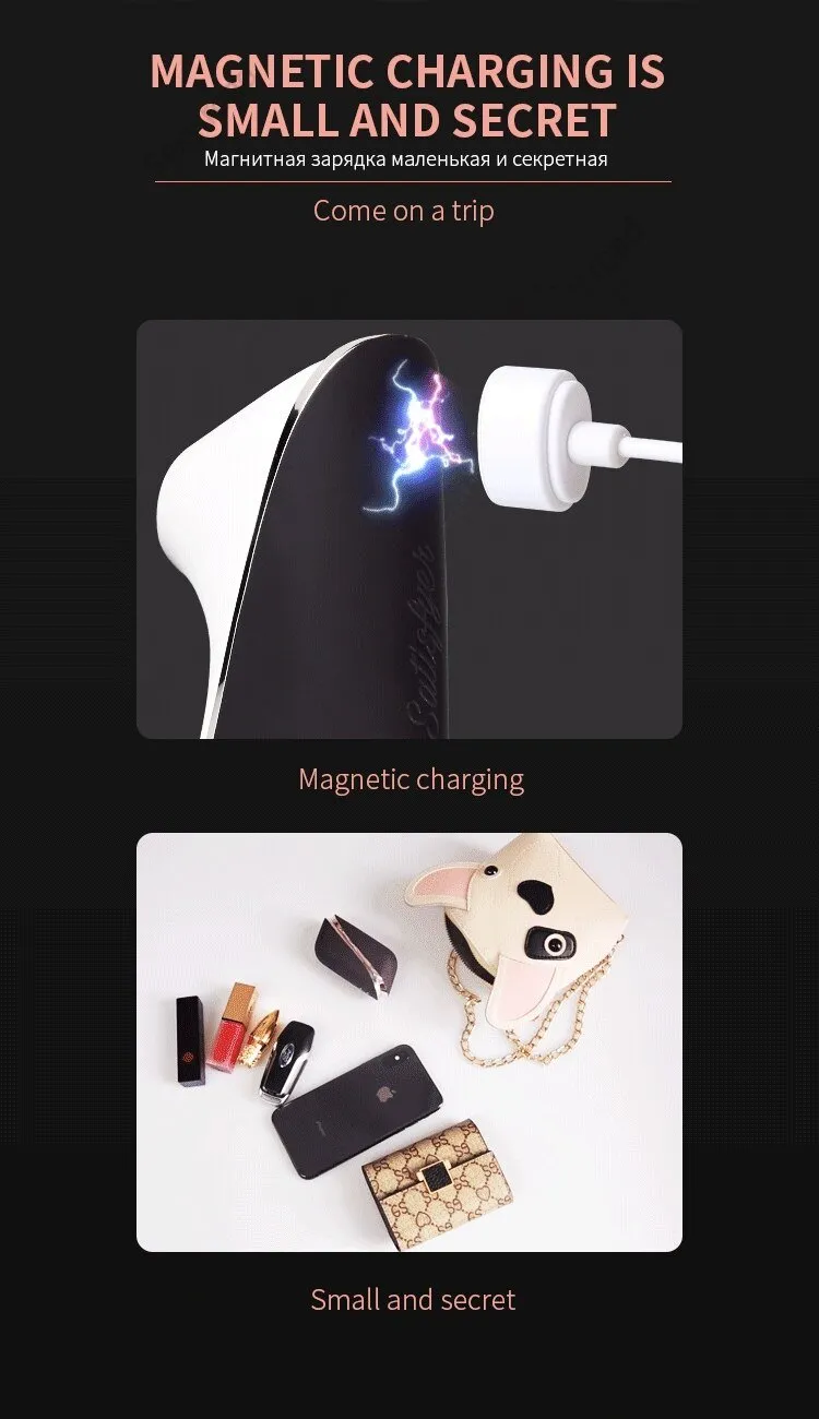 German Satisfyer Sucking Vibrators G Spot Clit Stimulation Silicone Nipple Sucker Erotic