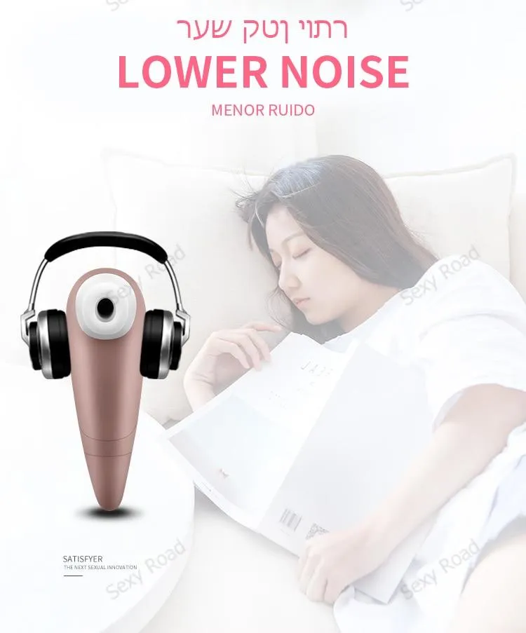 German Satisfyer Sucking Vibrators G Spot Clit Stimulation Silicone Nipple Sucker Erotic