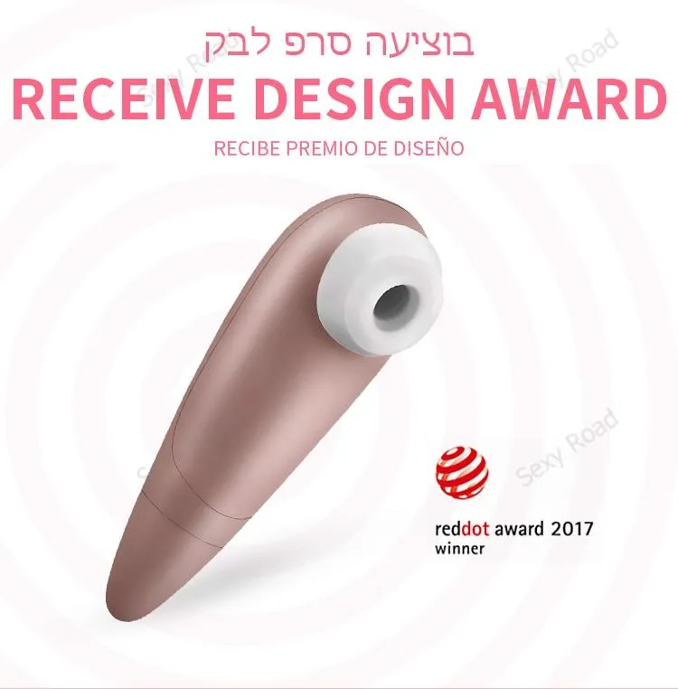 German Satisfyer Sucking Vibrators G Spot Clit Stimulation Silicone Nipple Sucker Erotic