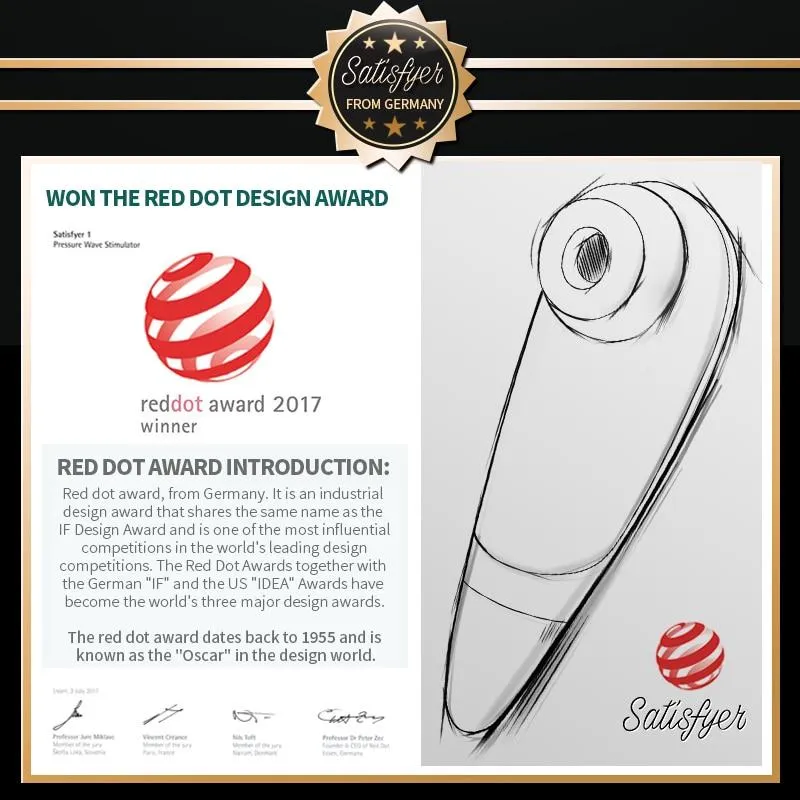 German Satisfyer Sucking Vibrators G Spot Clit Stimulation Silicone Nipple Sucker Erotic