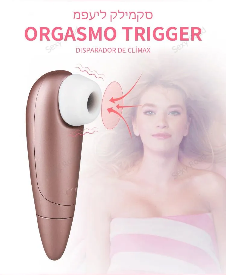 German Satisfyer Sucking Vibrators G Spot Clit Stimulation Silicone Nipple Sucker Erotic