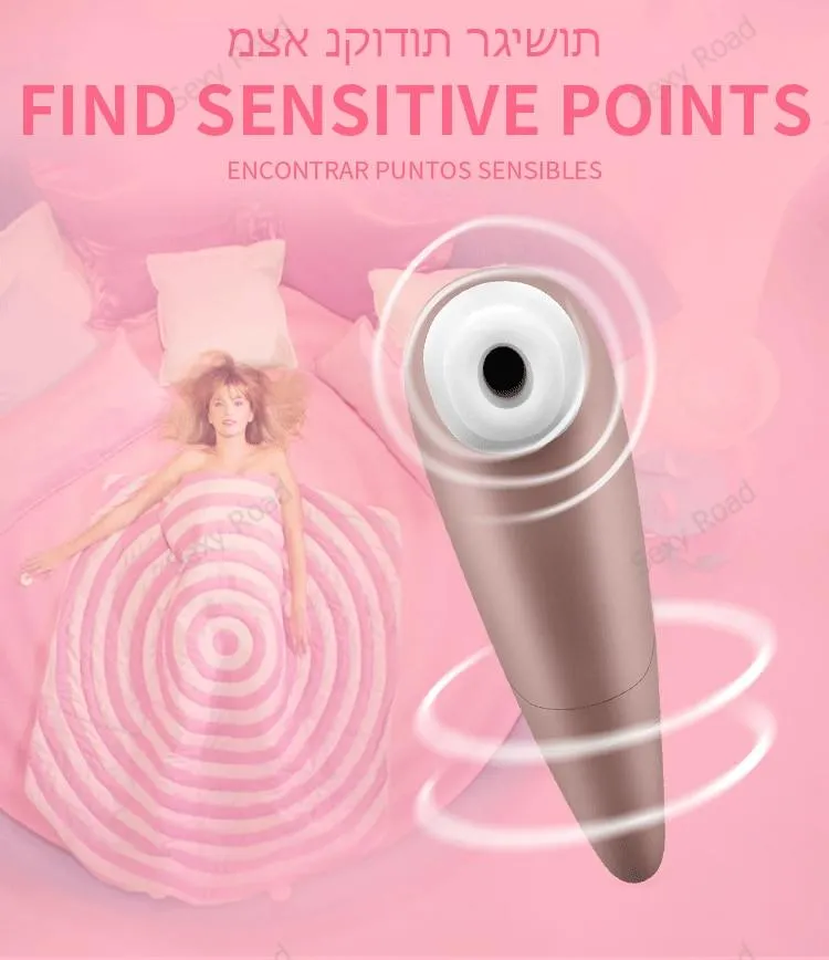 German Satisfyer Sucking Vibrators G Spot Clit Stimulation Silicone Nipple Sucker Erotic