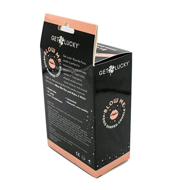 Get Lucky - 5 Blow Me Penis Party Candle (Peach)