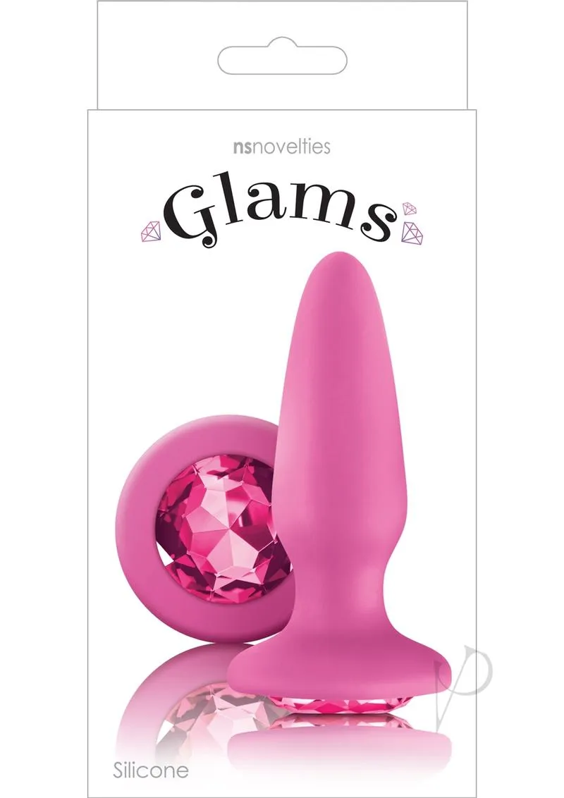 Glams Pink Gem Anal Plug