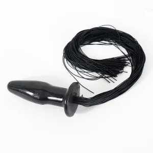 Horse Tail Butt Plug Mushroom Shaped Stopper Sex Toy For Adult Games