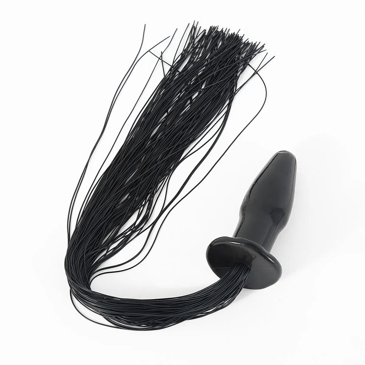 Horse Tail Butt Plug Mushroom Shaped Stopper Sex Toy For Adult Games
