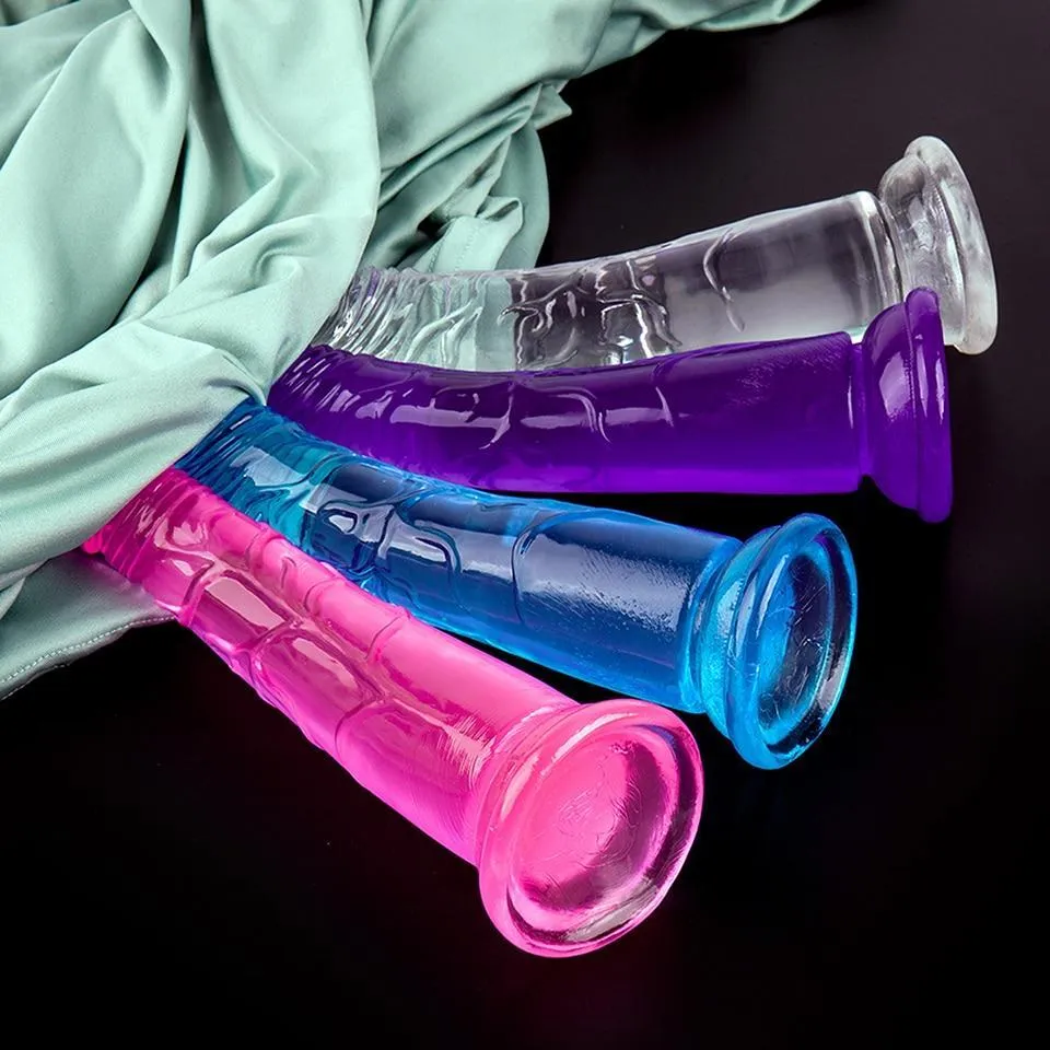 Huge Soft Big Boy Dildo Riding Jelly Dildos