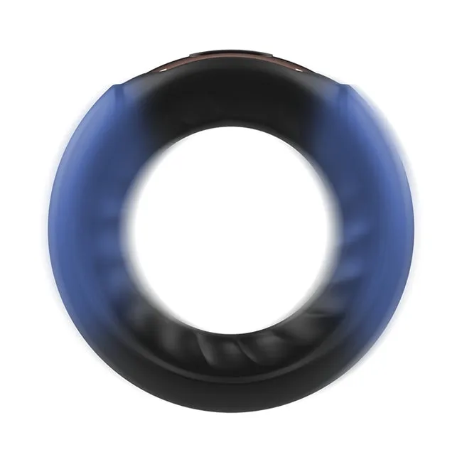 Inel vibrator pentru penis ANBIGUO Adriano. cu telecomanda tip ceas Watchme. 7 functii de vibratie. rezistent la apa IPX7. negru