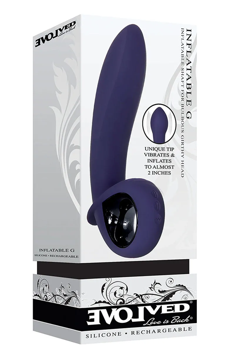 Inflatable G Spot Vibrator