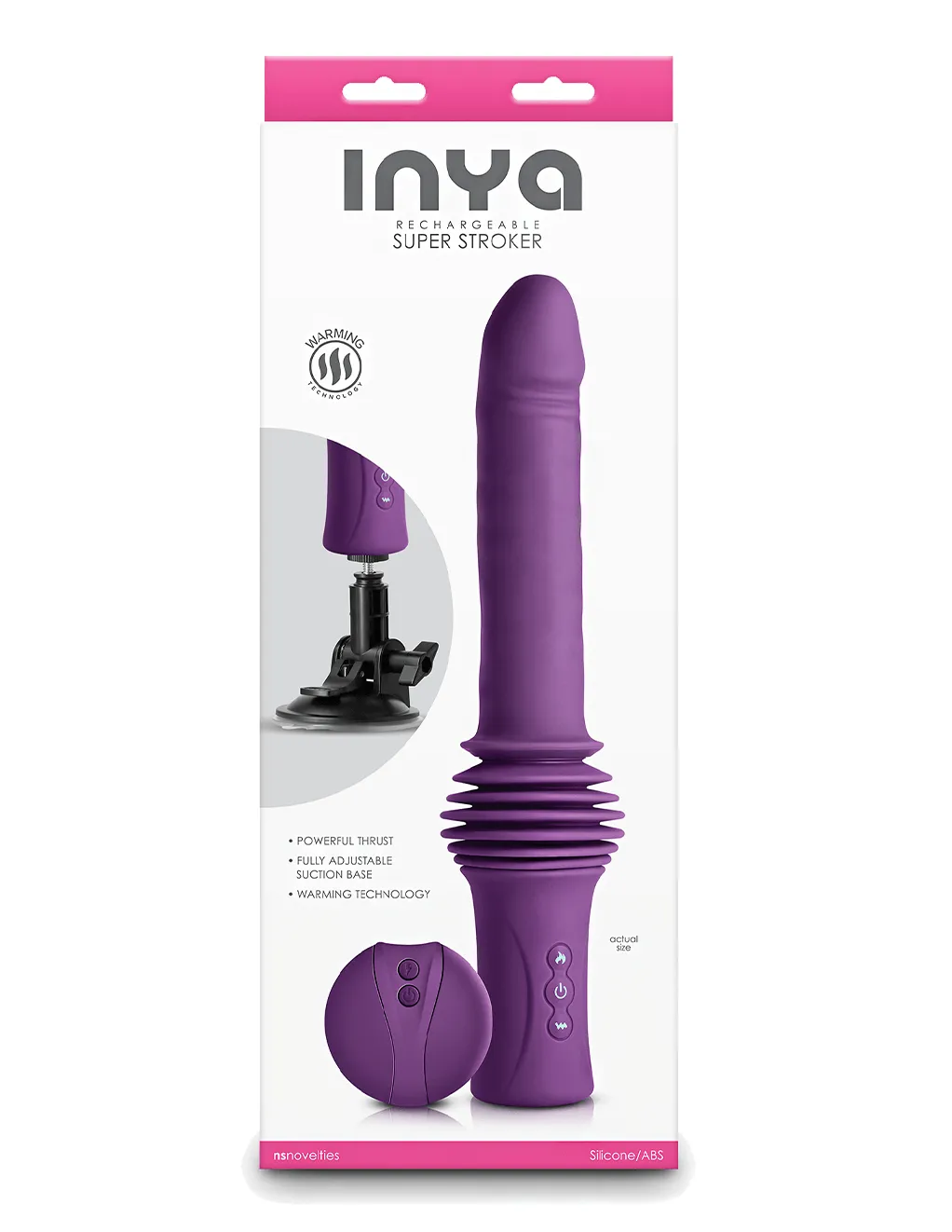 Inya Super Stroker Thrusting Vibrator