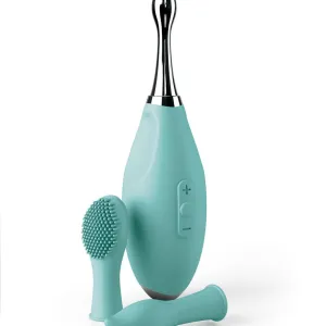 Jimmyjane Focus Pro Pinpoint Tip Clitoral Vibrator with 2 Head Attachments