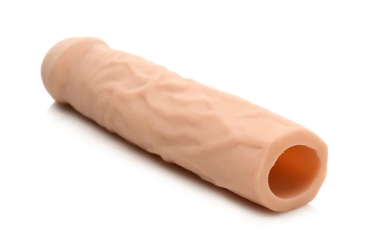 Jock Extra Long 3 Penis Extension Sleeve - Light