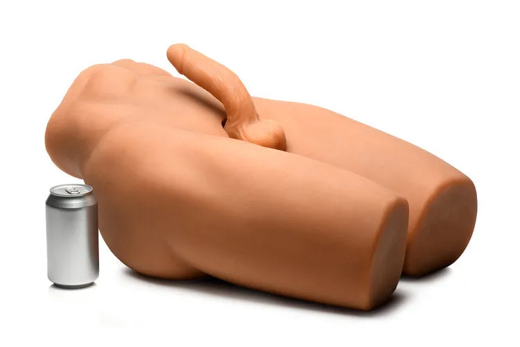 Jock Poseable Torso With Thrusting Dildo