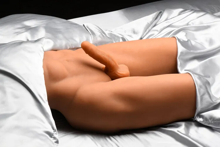 Jock Poseable Torso With Thrusting Dildo