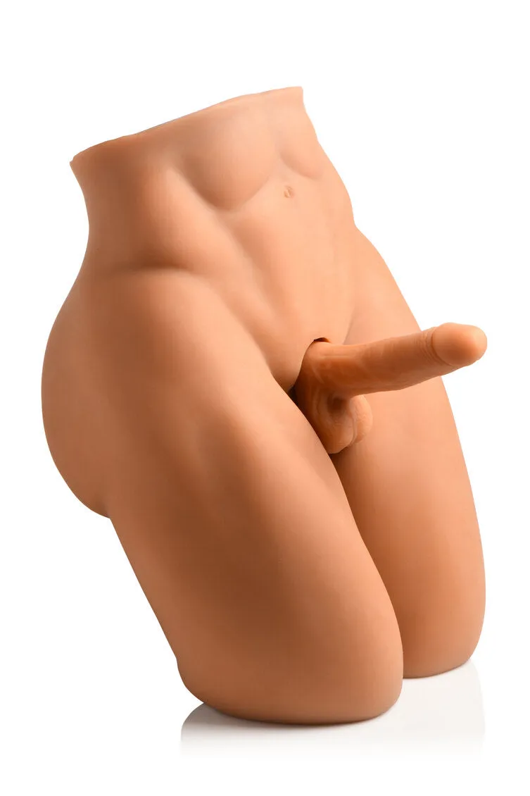 Jock Poseable Torso With Thrusting Dildo