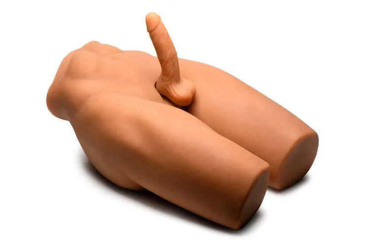 Jock Poseable Torso With Thrusting Dildo