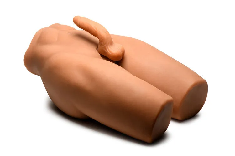 Jock Poseable Torso With Thrusting Dildo