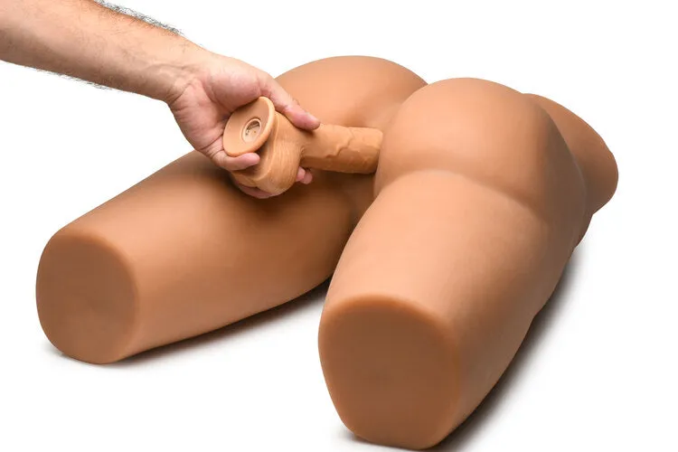Jock Poseable Torso With Thrusting Dildo