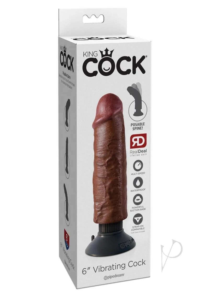 Kc 6 Vibrating Cock Brown