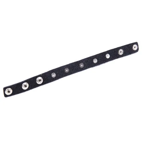 Leather Spike nail adjustable cock ring