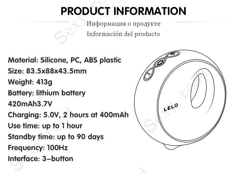 LELO ORA 3 Simulate Tongue Rotation Vibrator Clitoral Stimulator Vaginal Tongue Licking Pussy Licking Toy