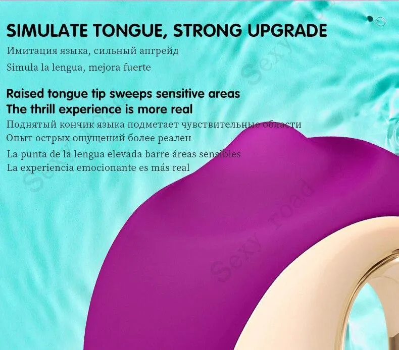 LELO ORA 3 Simulate Tongue Rotation Vibrator Clitoral Stimulator Vaginal Tongue Licking Pussy Licking Toy