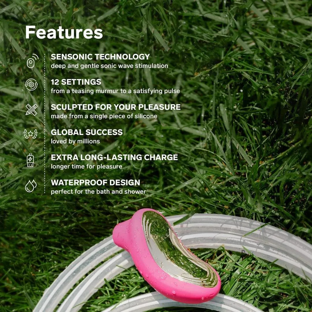 LELO SONA 2 Sonic Wave Clitoral Massager (Purple)