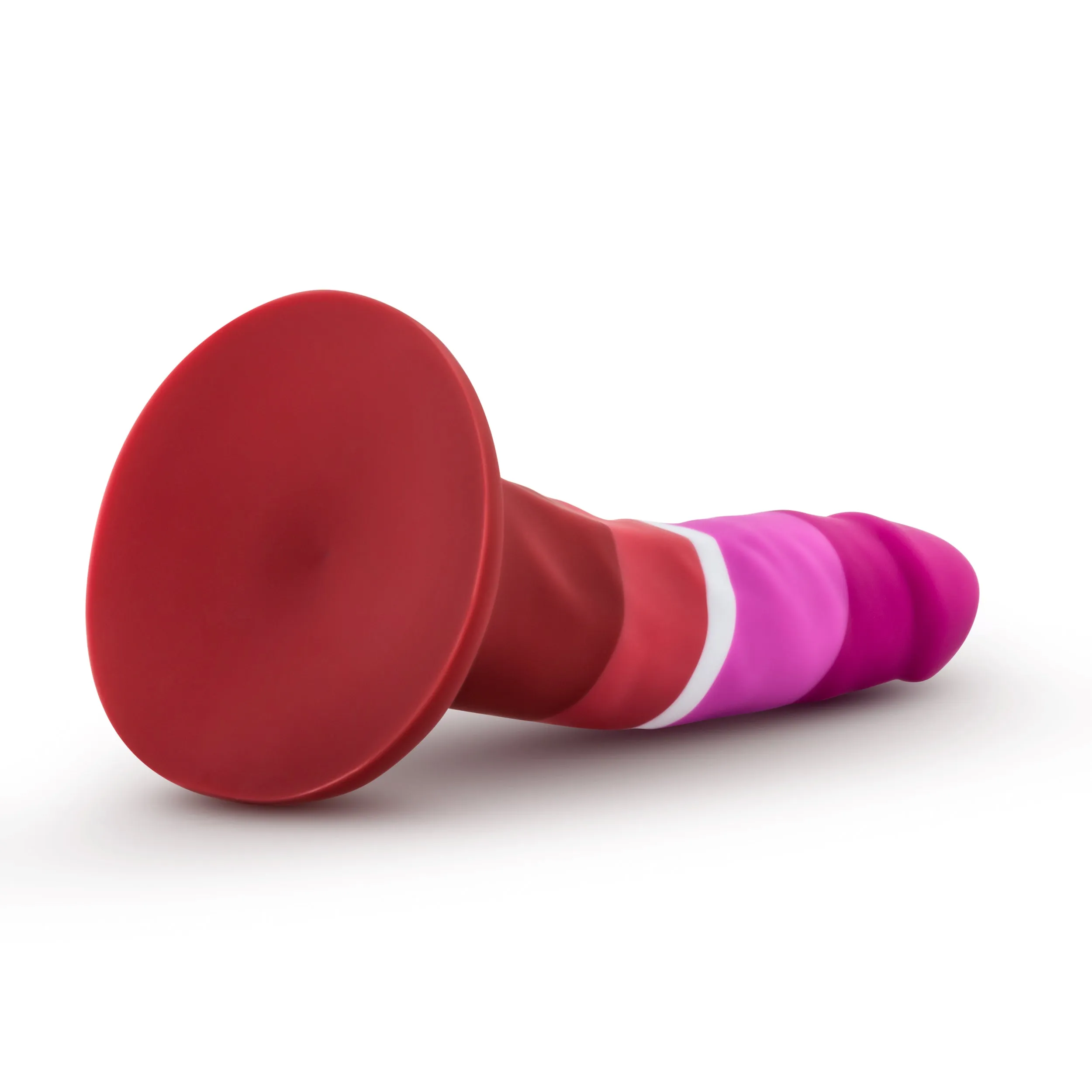 Lesbian Pride 5.5 Inch Silicone Suction Cup Dildo
