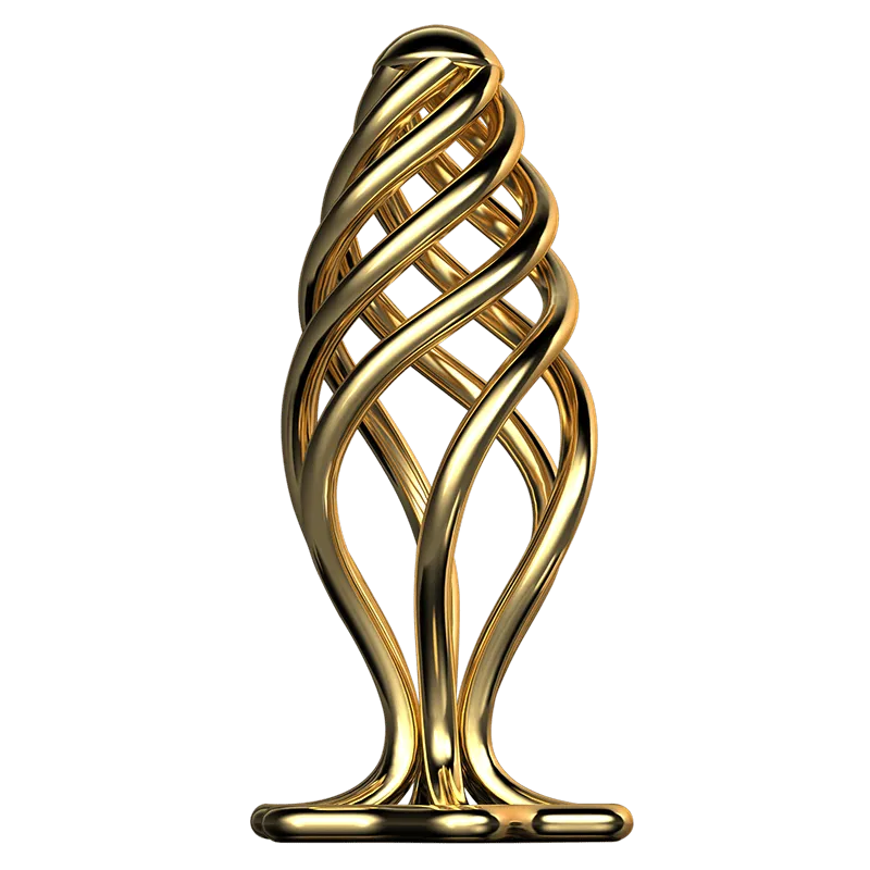 LOCKINK SEVANDA Pinecone Hollow Spiral Anal Plug