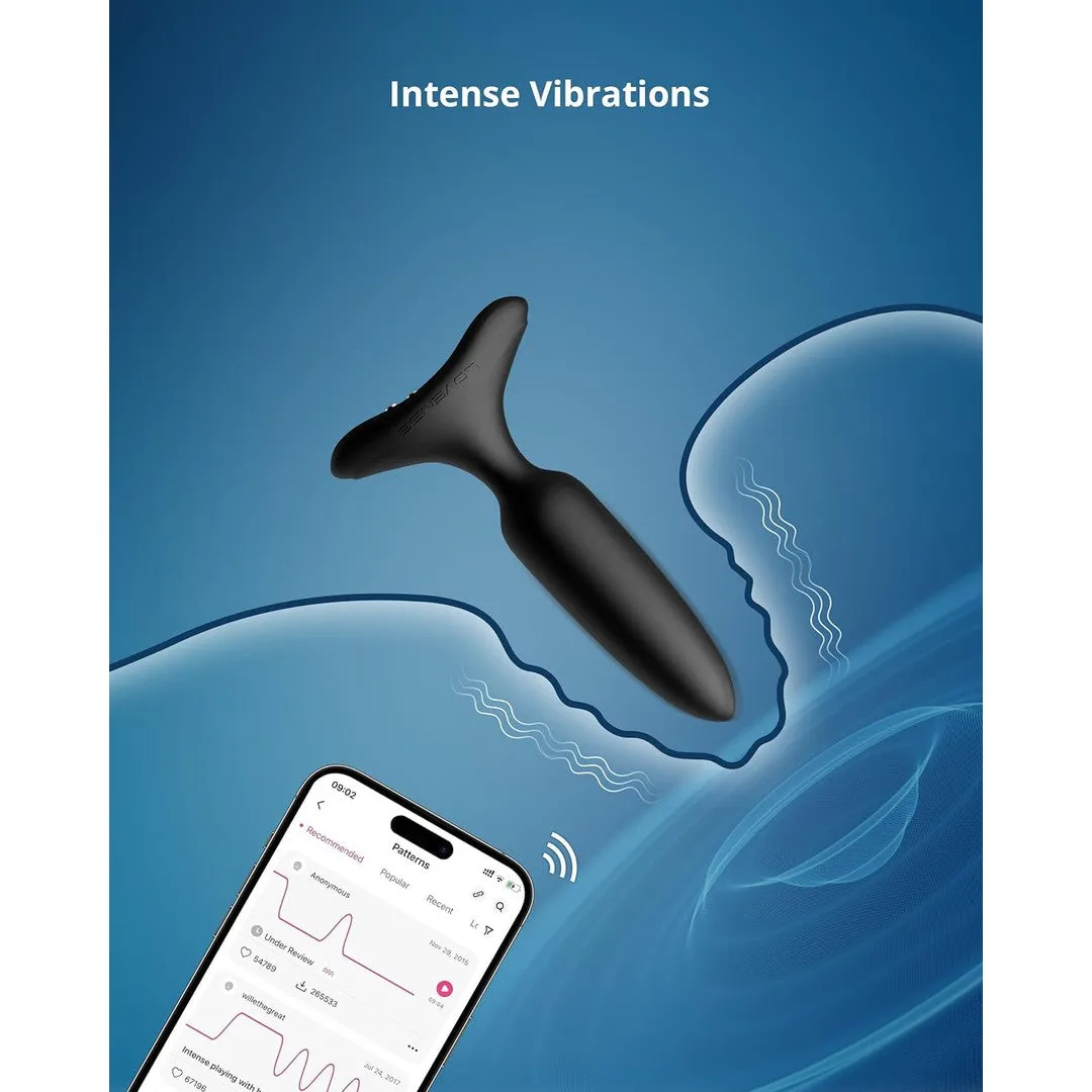 Lovense Hush 2 Vibrating Butt Plug - XS