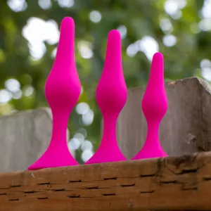 Luxe Beginner 3 Plug Anal Trainer Set