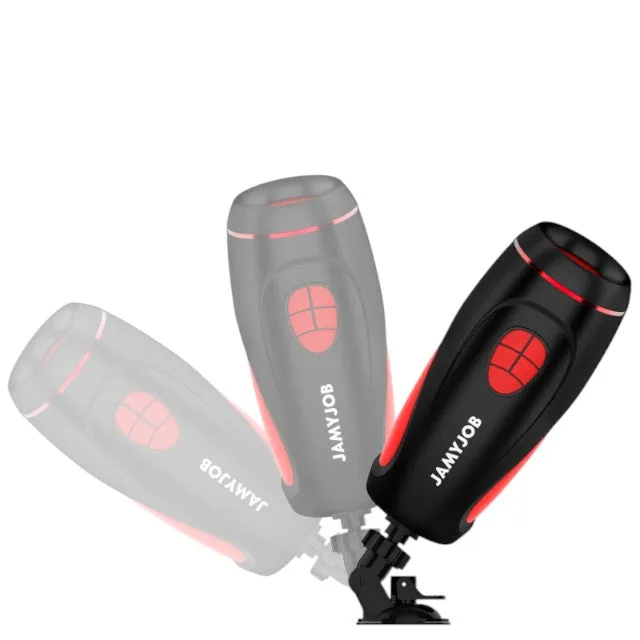Mașină de sex JAMYJOB PYSTON. control prin telecomandă. cu 6 funcții de penetrare automată. 10 funcții de vibrație. dildo inclus