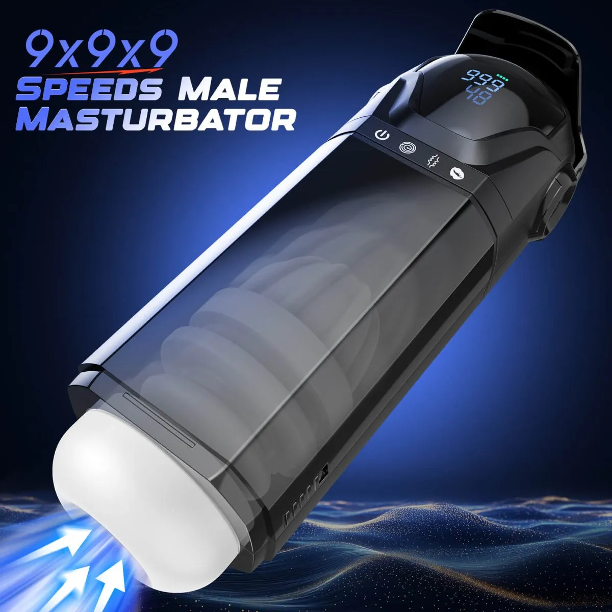 MARKEL| 3 in 1 Automatic Suction and vibrating and Thrusting Male Sex Toy