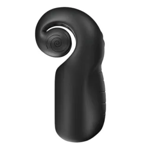Masturbator SVIBE EVO FOR HIM Snail Collection. în formă de melc. tehnologie Slide'n'Roll. rezistent la apă. culoare negru