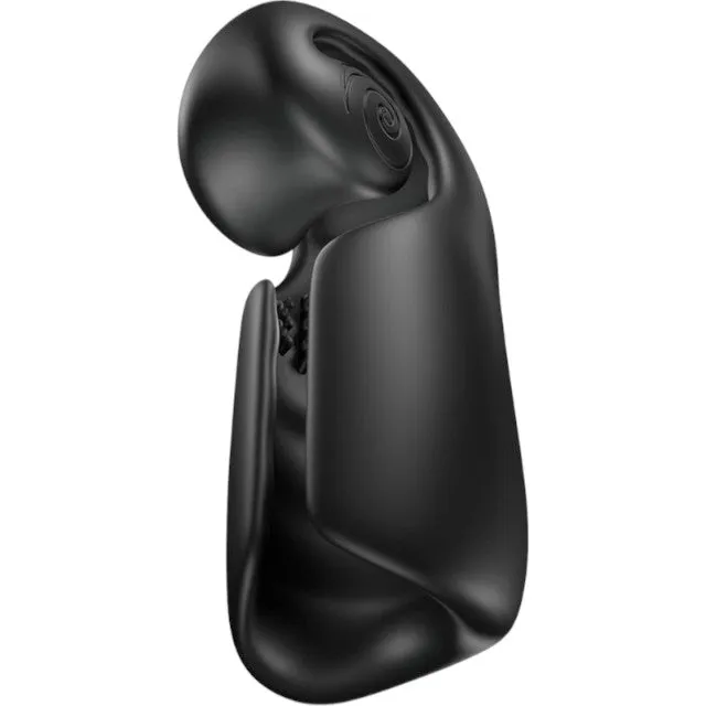 Masturbator SVIBE EVO FOR HIM Snail Collection. în formă de melc. tehnologie Slide'n'Roll. rezistent la apă. culoare negru