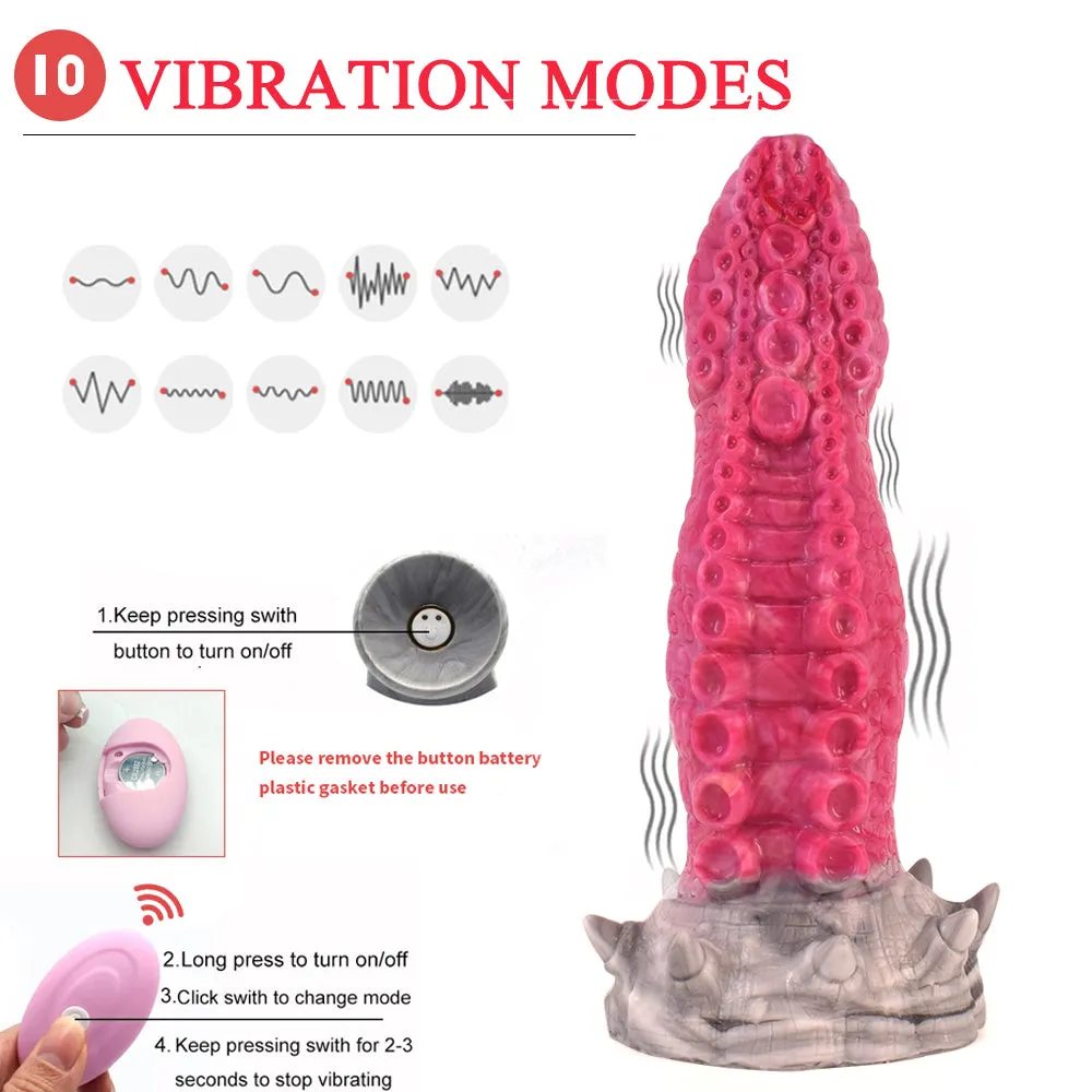Monster Vibrating Dildo