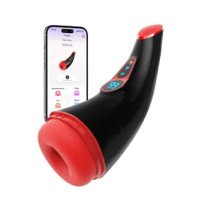 MoonHorn| Powerful Sucking & Vibrating Heating Male Masturbator