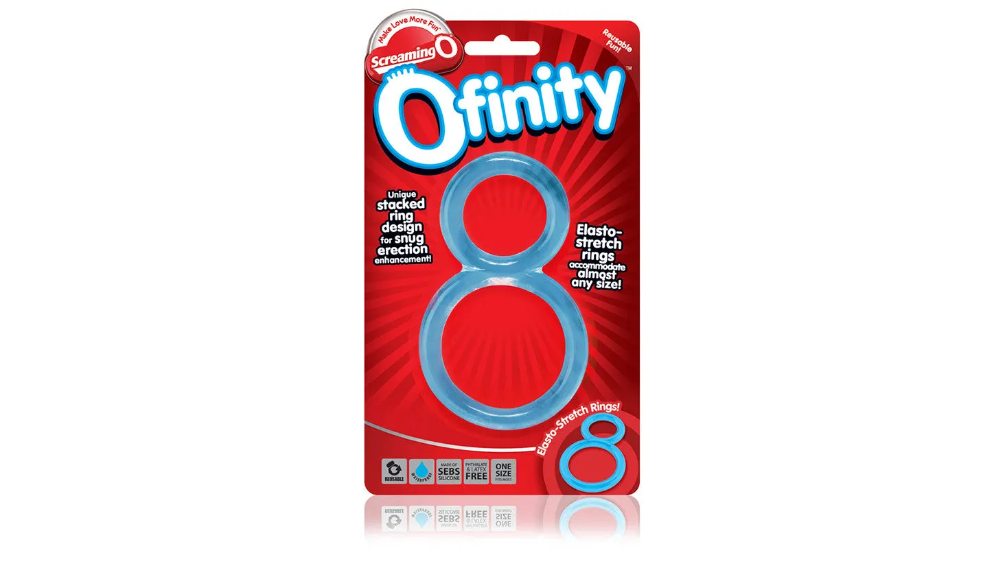 Ofinity Double Erection Ring by ScreamingO
