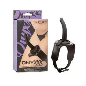 Onyxxx Thigh Strap On with Silicone Probe by Cal Exotics