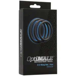 OptiMALE * 3 C-Ring Set * Thin Slate