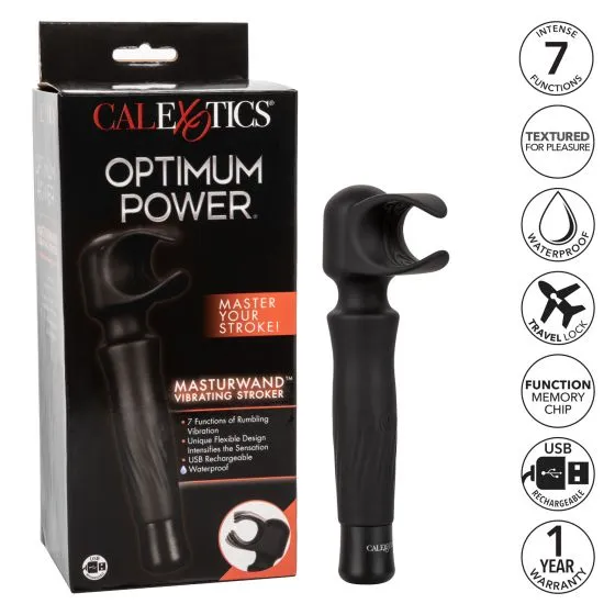 Optimum Power Masturwand Vibrating Masturbator