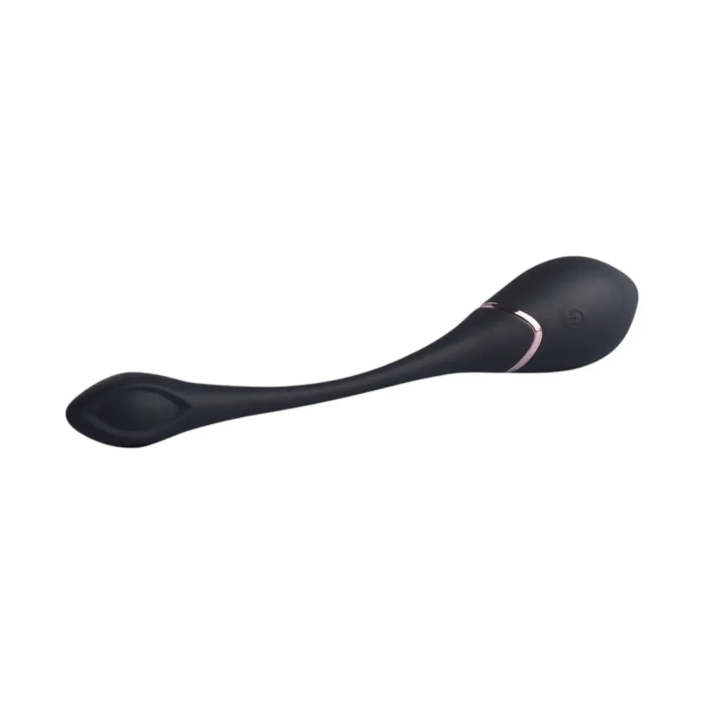 Ou vibrator TOYZ4LOVERS Power Pocket Sinner Egg. cu telecomandă în formă de inimă. vibrații multiple. negru cu roz